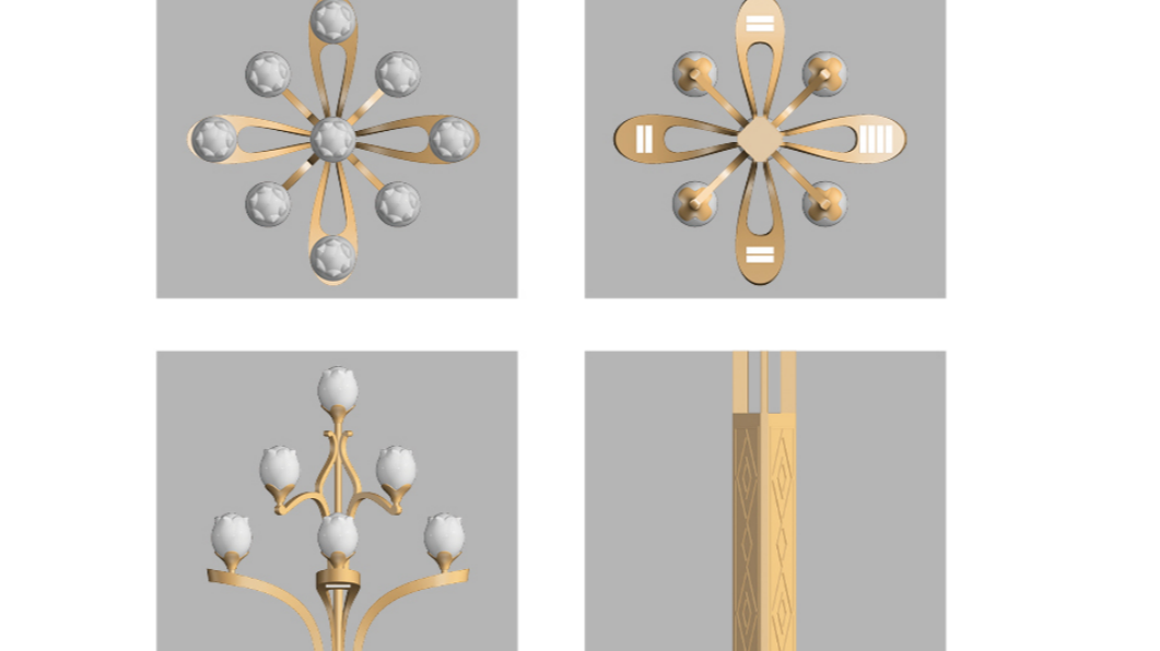 四川景觀燈哪里定做
