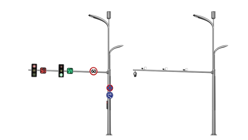 多桿合一的智慧路燈