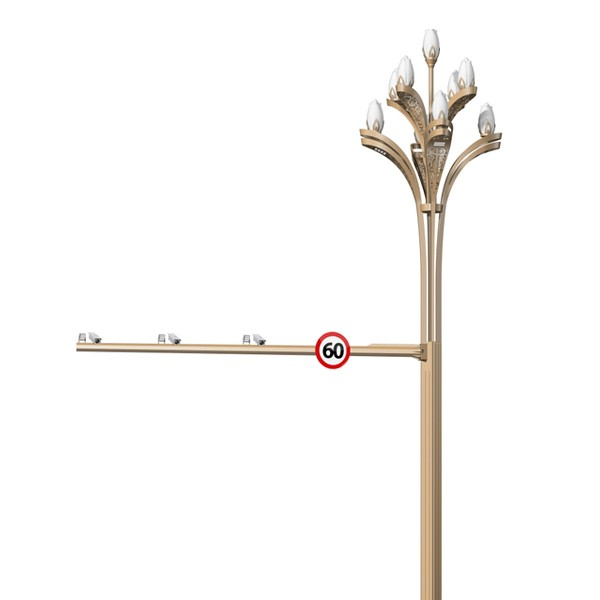 九火玉蘭智慧景觀燈