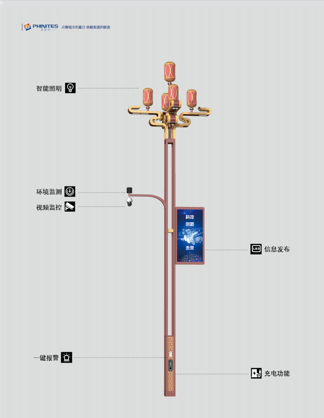 四川菲尼特智慧路燈