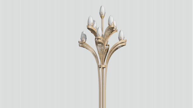 四川定制文化特色路燈桿生產(chǎn)